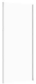 Perete lateral fix 90x195 cm Cersanit Larga profil crom 900x1950 mm, Crom lucios