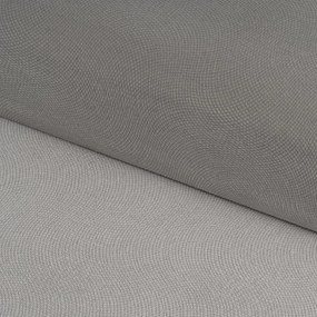 Taburet gri deschis cu tapițerie din catifea Estela – Casa Selección