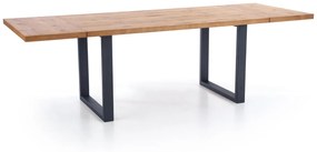 Masa extensibila Perez stejar - L160/250xl90xh76 cm