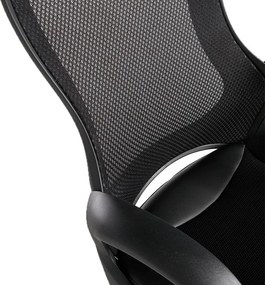 Scaun de birou elegant Black AC 4074-MLM611436