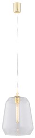 Lustra / Pendul modern design scandinav IRUN 25cm transparent