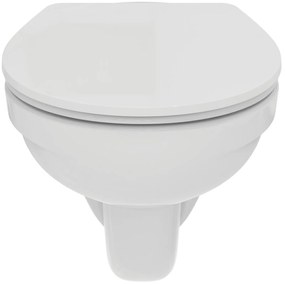 Vas wc suspendat Ideal Standard Eurovit alb cu capac inclus