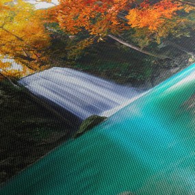 Tablou - Laguna de Smarald (90x60 cm)