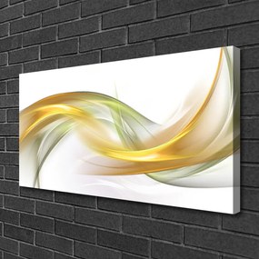 Tablou pe panza canvas Abstract Art aur galben