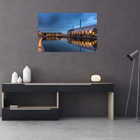 Tablou cu canalul - Göteborg (90x60 cm)