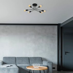 Plafonieră neagră Sparrow – Opviq lights