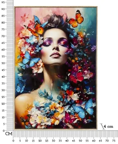 Mauro Ferretti Pictura pe Panză cu Cadru -H- cm 62x4x91 | Aosom Romania