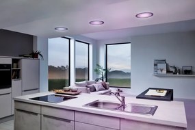 Eglo 33317 - Plafonieră încastrată FUEVA-C LED RGBW, 15,6 W, 230 V, Ø 22,5 cm, dimmabilă