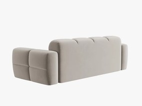 Canapea Lisa 3 locuri catifea L216 cm