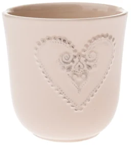 Capac pentru oală ceramică Hart bej, 13 x 13,3 cm