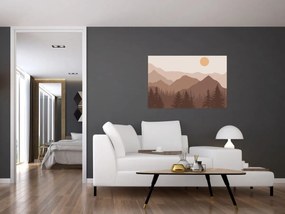 Tablou - Munții Maro N⁰1 (90x60 cm)