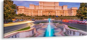 Tablou - București, România (120x50 cm)