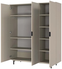 Șifonier de copii gri 158x190x54 cm Tomino – Germania