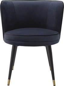 Scaun design LUX Grenada, savona albastru 115883 HZ