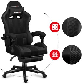 Fotoliu gaming Fusion 4.7 (negru + carbon). 1087476
