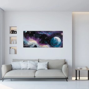 Tablou - Univers pictat (120x50 cm)
