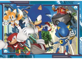 Sonic Ariciul Puzzle Clementoni de 180 piese