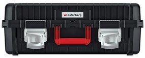 Cutie pentru scule cu încuietori metalici 58,5 x 36 x 33,7 cm, negru