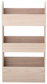 Bibliotecă de perete pentru copii din lemn de paulownia 38x70 cm Moris – Bloomingville Mini