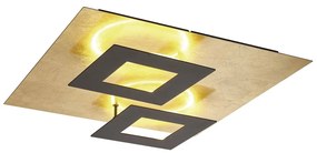 Plafoniera LED design ambiental DALIA Black/ gold