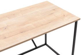 Masă de scris Nidupe 6 (stejar zafir + negru) . 1095011