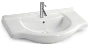 Lavoar ceramic cu aripi V75 75x48 cm