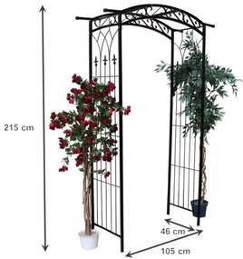 JAKS Pergola de gradina 215 x 46 x 105 xm