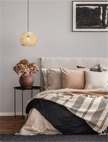 Lustra / Pendul modern design natural ratan MARLO D-30cm