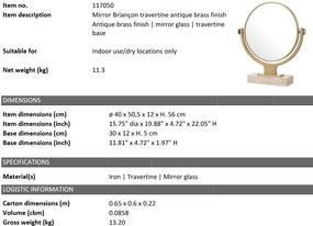 Oglinda design LUX ideala pentru machiaj Briancon
