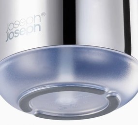 Dozator pentru sapun lichid Joseph Joseph EasyStore Luxe 70582, 300 ml, Otel inoxidabil, Gri/Inox