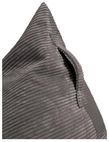 Fotoliu puf pentru copii verde cu tapițerie din catifea reiată Razzy – SLOWDOWN