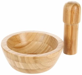 Mojar de bambus cu pistil, Ø 13 cm