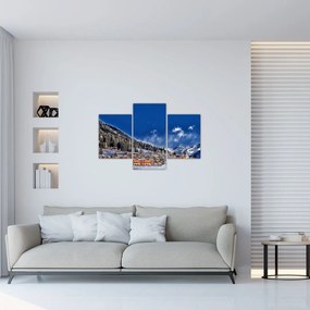 Tablou - Orășel de munte (90x60 cm)