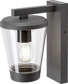 Aplica de perete pentru iluminat exterior design modern IP44 Savano antracit