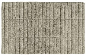 Covoraș din bumbac pentru baie Zone Tiles, 80 x 50 cm, verde - bej