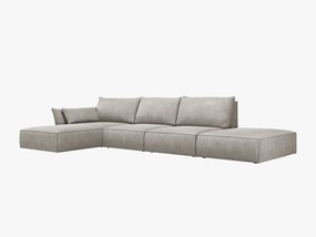 Canapea deschisa 5 locuri Kaelle chenille L364 cm