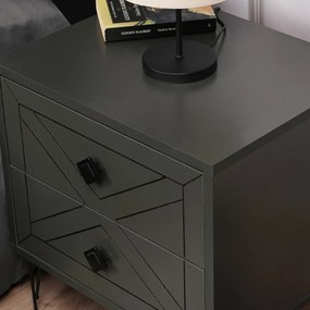 Noptieră Luna Anthracite