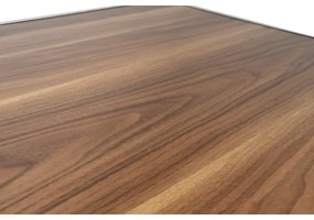 Masă pliabilă de tabără maro/crom