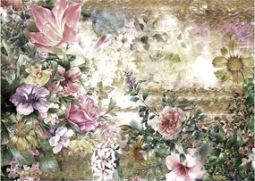 Tablou - Flori de design (70x50 cm)