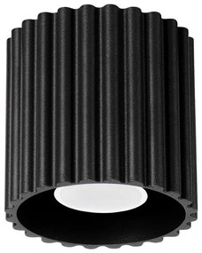 Sollux  SL.1784 - Spot AURA 1xGU10/10W/230V 10 cm negru