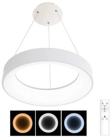 Lustră LED pe cablu dimabilă FALCON LED/80W/230V 3000-6500K Brilagi + telecomandă