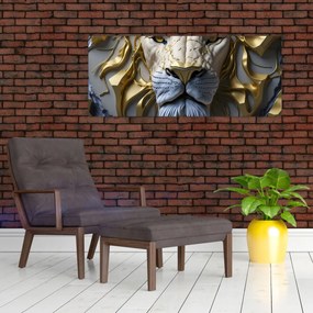 Tablou - Cap de Leu (120x50 cm)