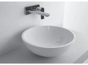 Lavoar pe blat rotund din compozit Marmite Kierros 42 cm