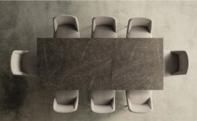 Masă lemn masiv extensibilă Fidia, 200 × 101,5 × 76 cm