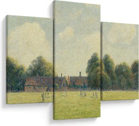 Tablou - Camille Pissarro, Hampton Court Green, reproducere (90x60 cm)