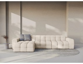 Colțar bej (cu colț pe partea stângă, cu șezlong) Kendal – Micadoni