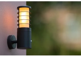 Lucide 14871/01/30 - Aplica perete exterior cu senzor SOLID 1xE27/60W/230V