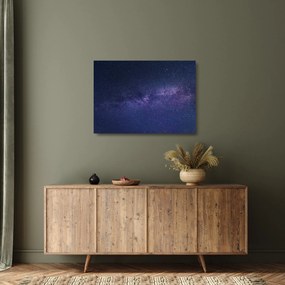 Tablou pe sticlă cerului nocturn (70x50 cm)