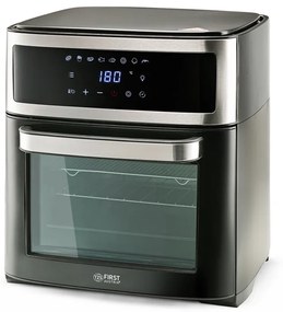 Resigilat: Friteuza cu aer fara ulei Air Fryer First Austria FA-5053-5, 1700W, 13 litri, 8 programe, Timer, Inox/negru