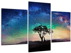 Tablou - Relaxare sub stele (90x60 cm)